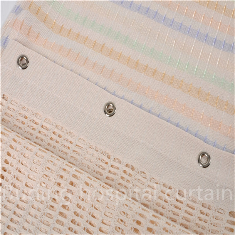 100% Polyester Knitting Grade B1 Flame-Retardant Medical Partition Curtain