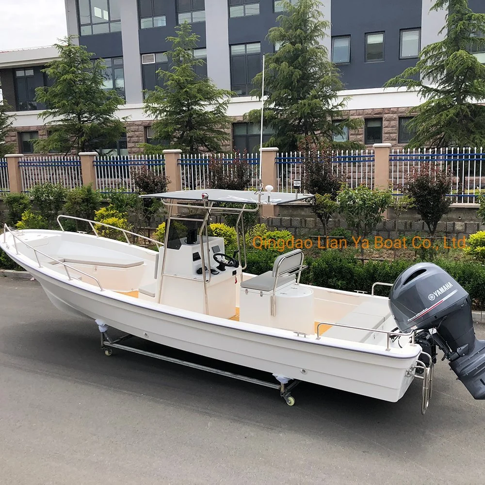 Liya 7.6m Classic Fiberglass Fishing Tender Boats for Sale