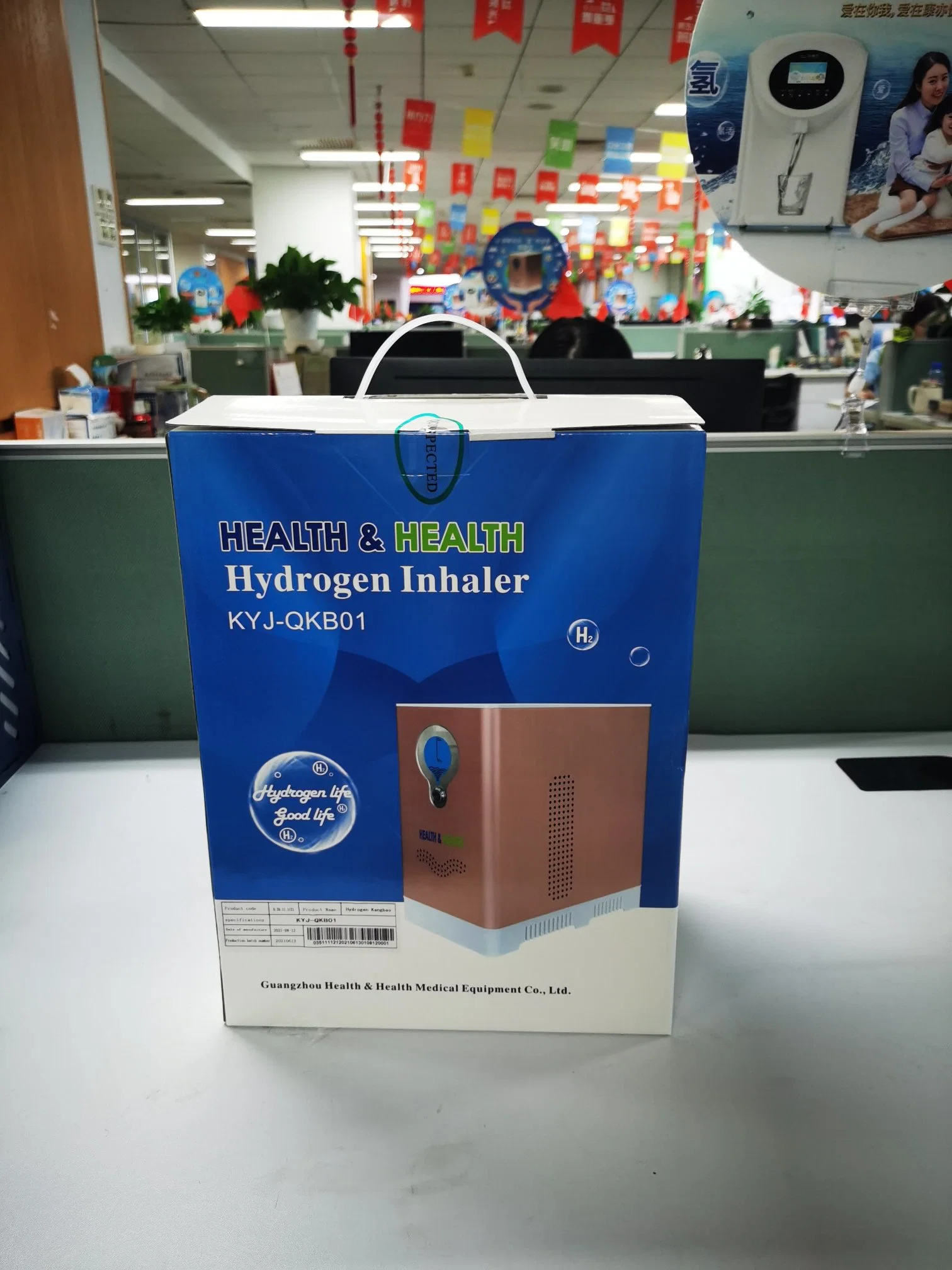 Hydrogen Inhaler Machine Home Use Hydrogen Generator Device for USA and Russian