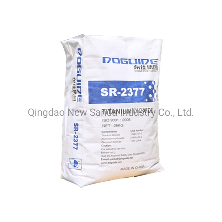 China TiO2 Factory Supply Rutile Titanium Dioxide Grade Sr 2377 for Textile Process