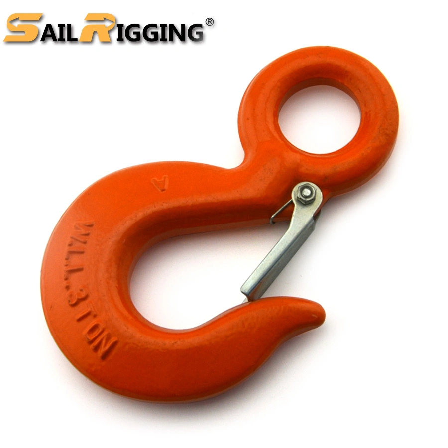 Drop Forged Safety S320 Eye Slip Hook with Latch