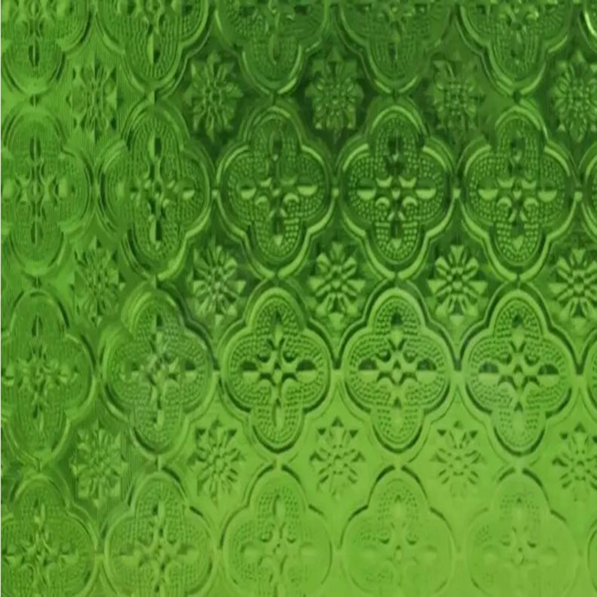 Patterned Glass Figured Glass \ Production of Various Patterns Bamboo Changhong Pear Diamond Tangram