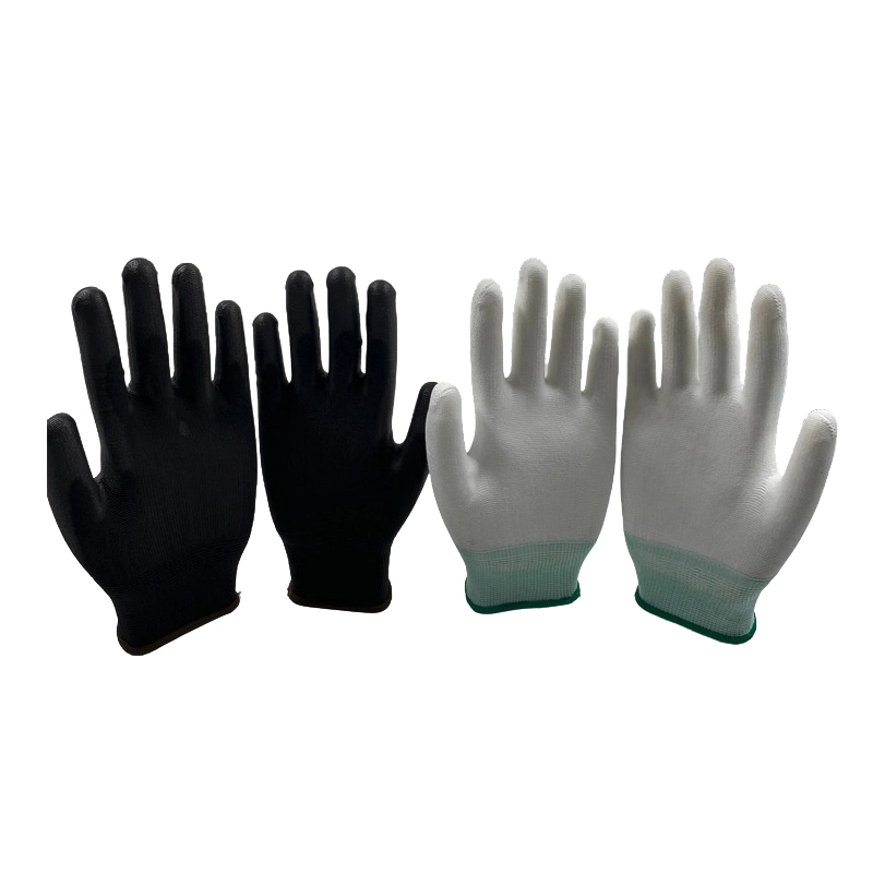 13 or 15g Polyester Liner PU Coated Work Glove