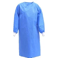 Médico cirurgião fornecimento vestido reforçada vestidos cirúrgicos com toalha de mão Vestuário de quarto de cirurgião Sergical descartável estéril do Hospital