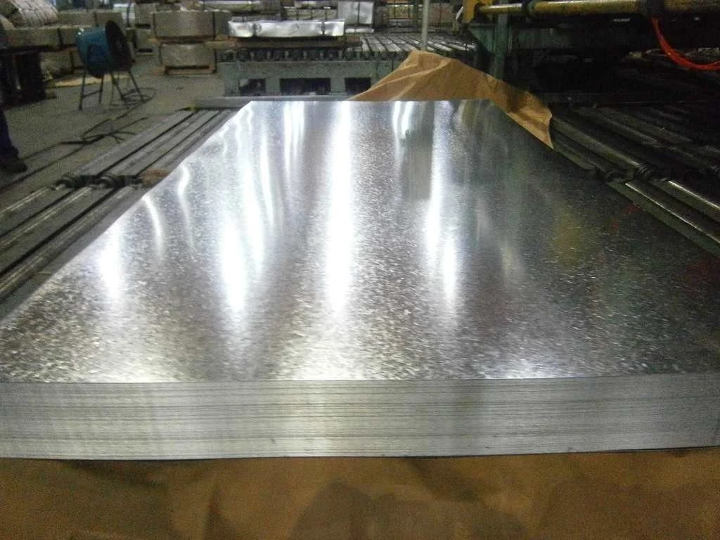 ASTM A527 de 3mm de espesor Dx de acero Z51d275 100x60x0.4mm galvanizado de 0,8 mm de acero S355 de la placa de hierro de hoja de acero galvanizado