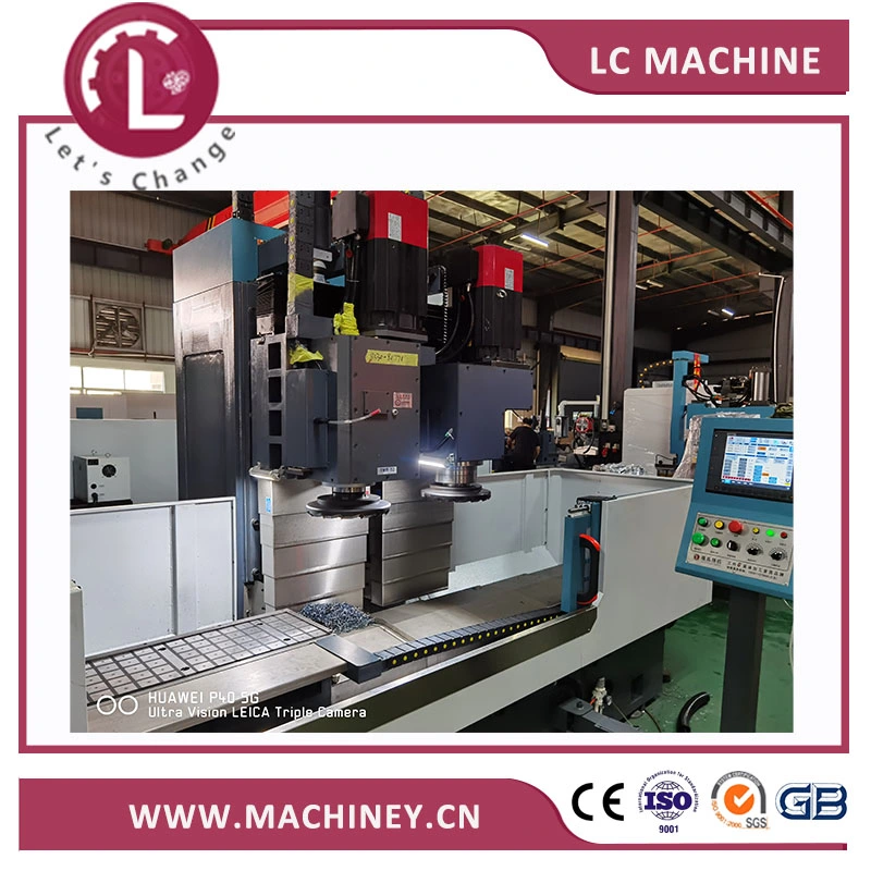 Double Head Milling of Fine Plate Material Processing on CNC Double Side Milling Machine