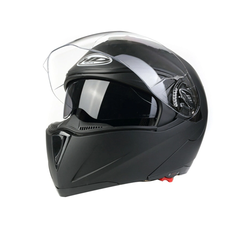 La Aprobación de la CEPE Estilo Plegable Visera Doble Casco de Motocicleta (AH009)