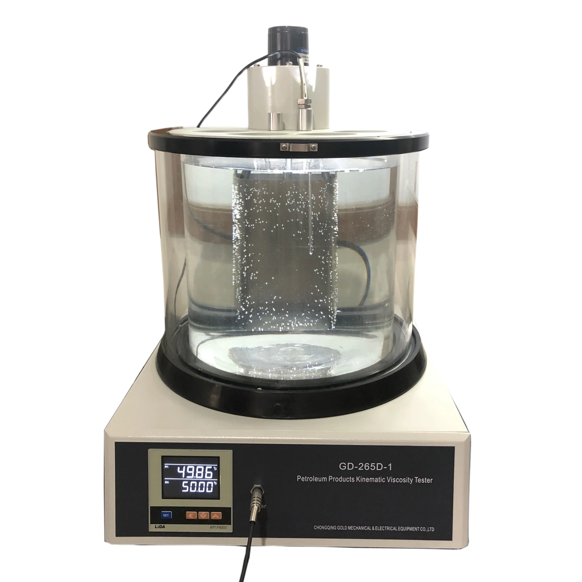 Cheap and High Precision Kinematic Viscosity Bath for Petroleum Products