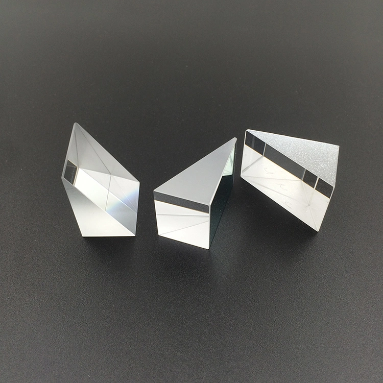 Customized UC/Hc Coating 90 Degree Mirror Coating Reflective Right Angle Triple Prism