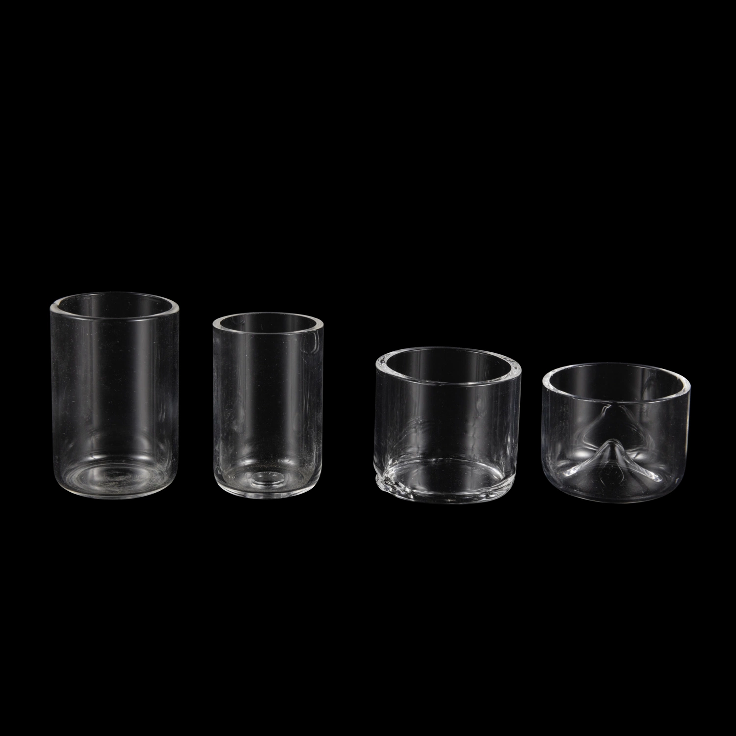 Quartz Tube Resistance High Temperature Customizable Size Quartz Glass Tube Fused Silica Transparent