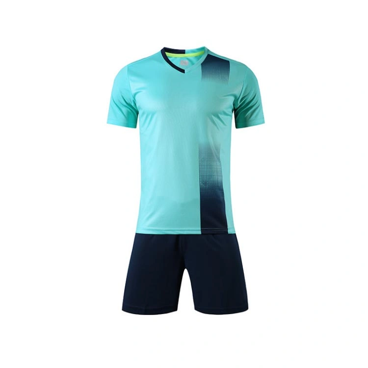 Guangzhou Wholesale/Supplier Sports Clothes Wholesale/Supplier Soccer Uniform Set Kids Mens Sports Wear Blank Retro Soccer Jersey Soccer Wear