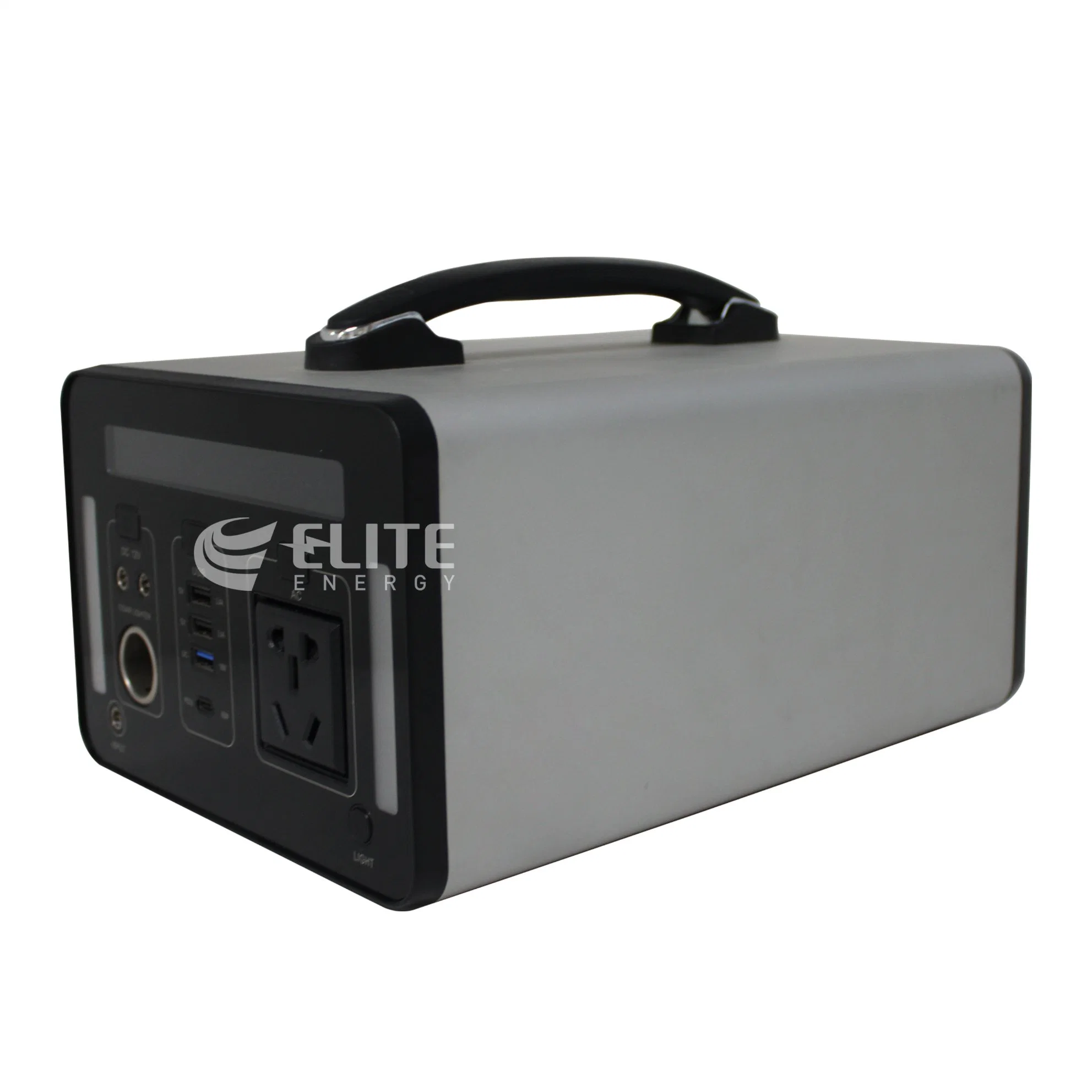 Elite 500W Solar Generator Lithium Rechargeable Power Station Portable AC Power Battery for Travel Camping Emergency