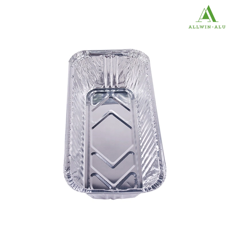 216*184*58mm Containers, Disposable Plate Allwin Custom Made Tin Disposable Foil Container