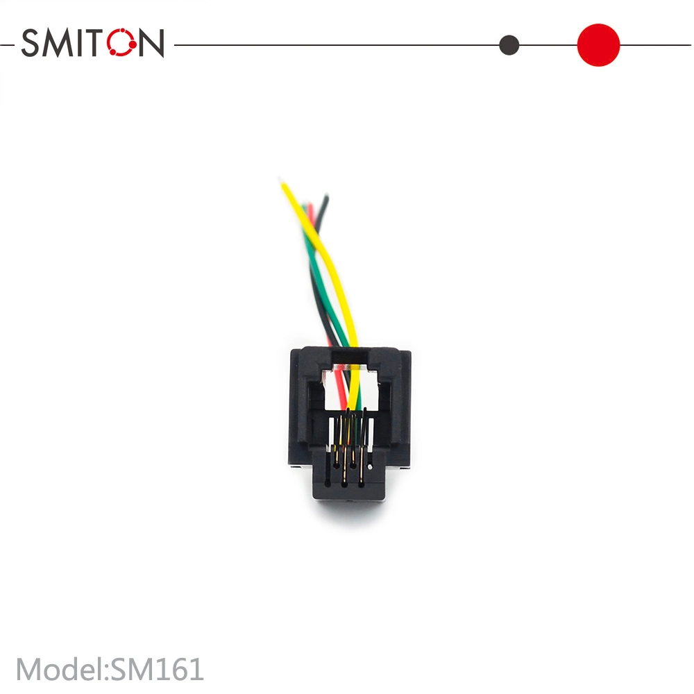 Tomada para telefone 4c 6c 623K com fio