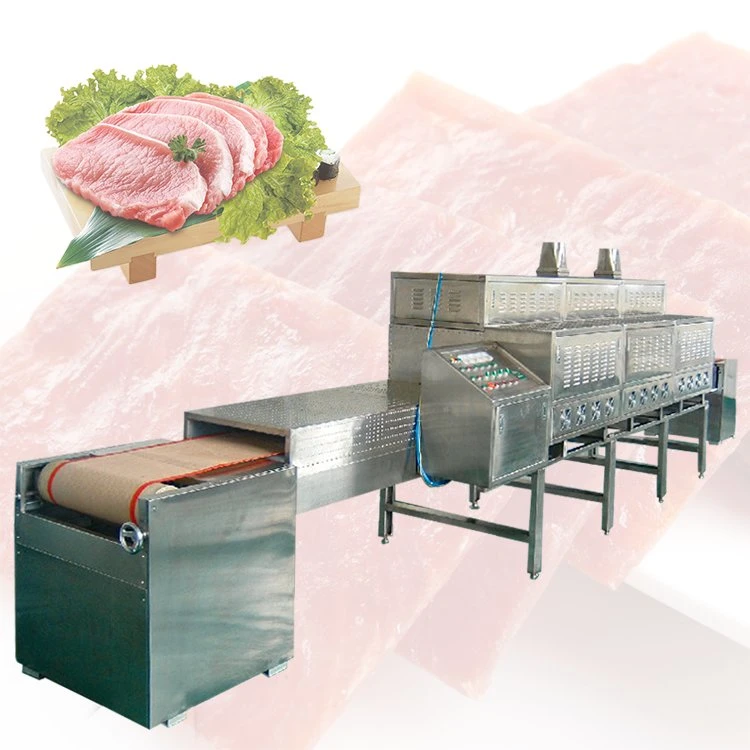 Food Grade Belt Type Microwave Fungus Drying Equipment Industrial Customization