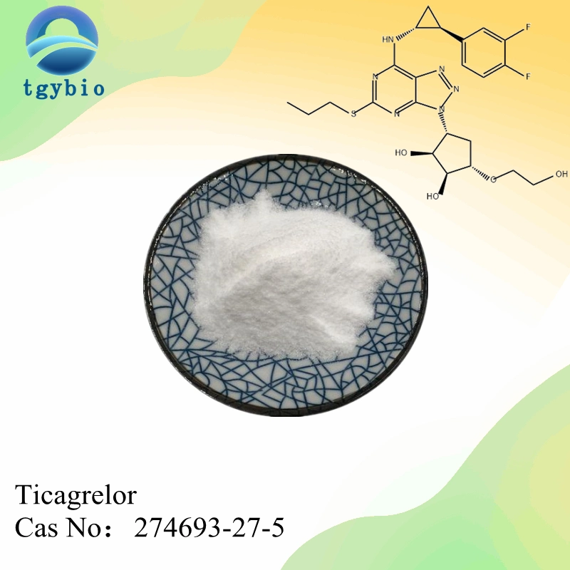 99% Purity Chemical Ticagrelor Intermediates 376608-65-0