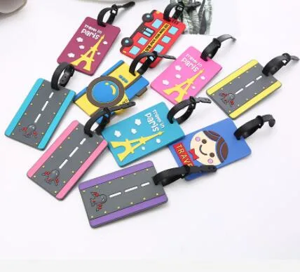 Wholesale/Supplier Personalized Soft Rubber PVC Custom Luggage Tag