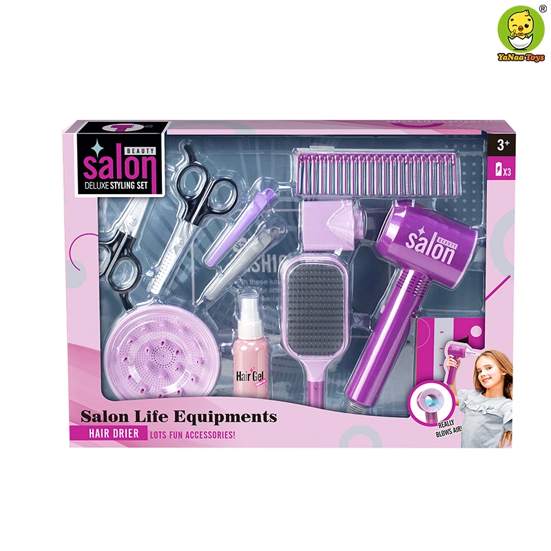 Filles jouer jouer jouets Beauté Kit cosmétiques équipement de salon