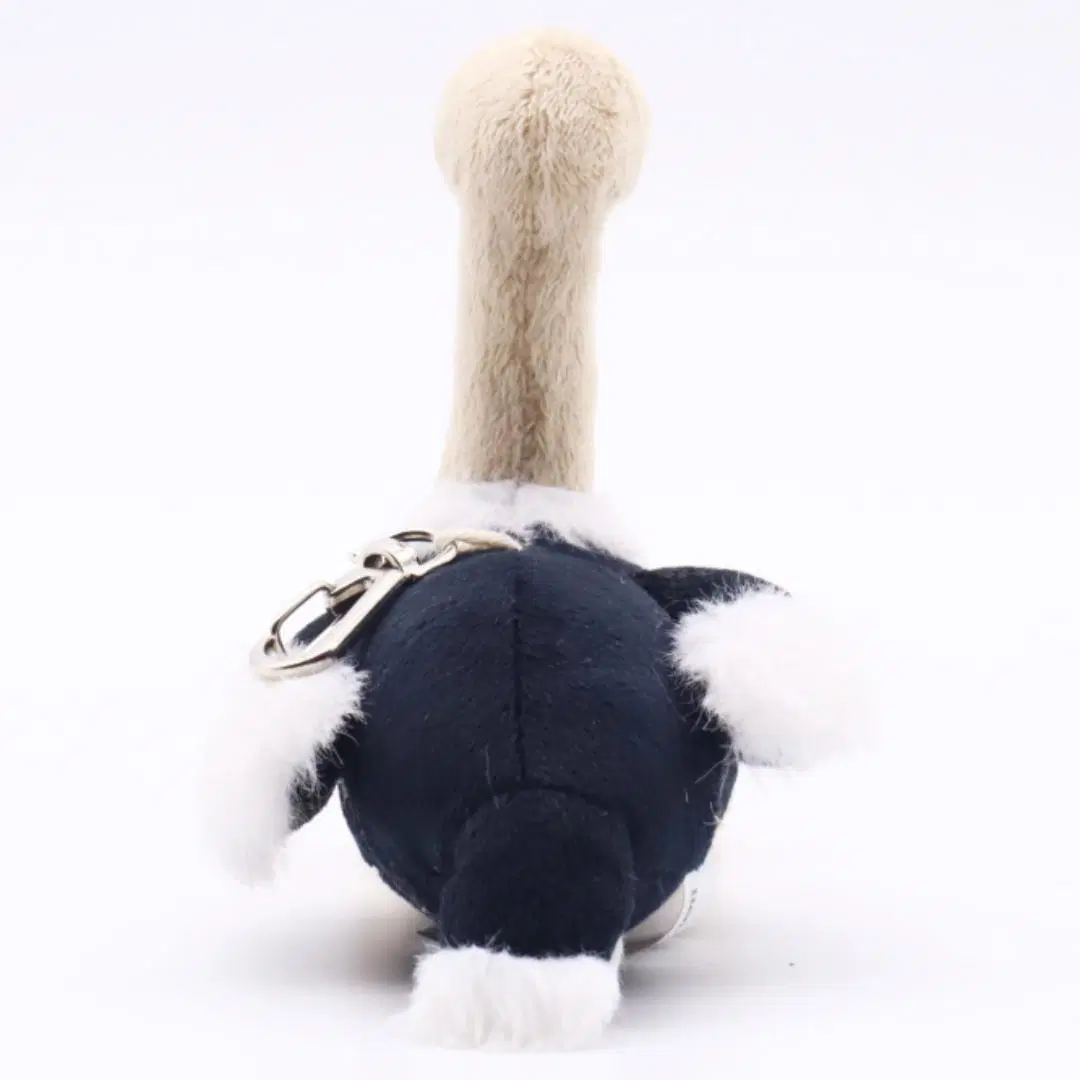 Wholesale/Supplier Plush Toys Custom Lifelike Animal Black/Beige Wild Ostrich Birds Keychain Key Ring for Bag 12cm Soft Stuffed Backpack Key Chain Clip