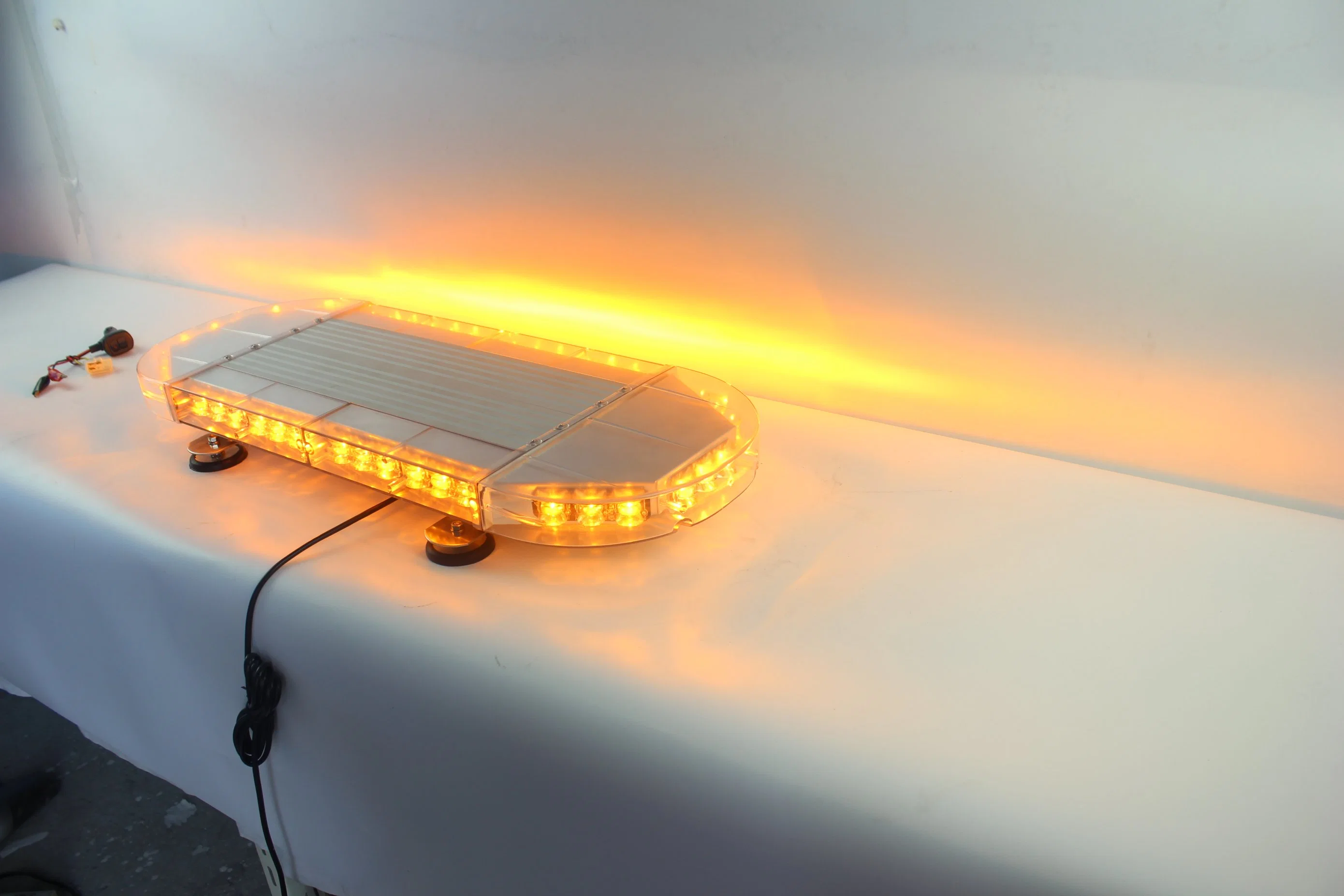 Haibang LED Car Truck Emergency Beacon Light Bar Hazard Strobe Warning Lamp Amber