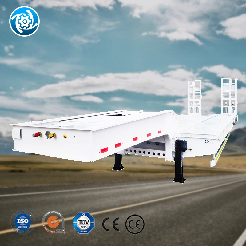 Curtain Side Semi Trailer Easy Access and Secure Transportation for Goods