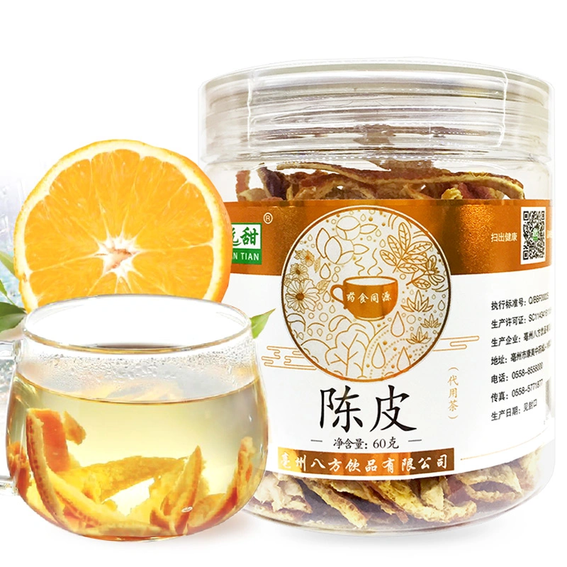 Medicamentos naturais Saúde Chenpi Chá chá de casca de tangerina secas