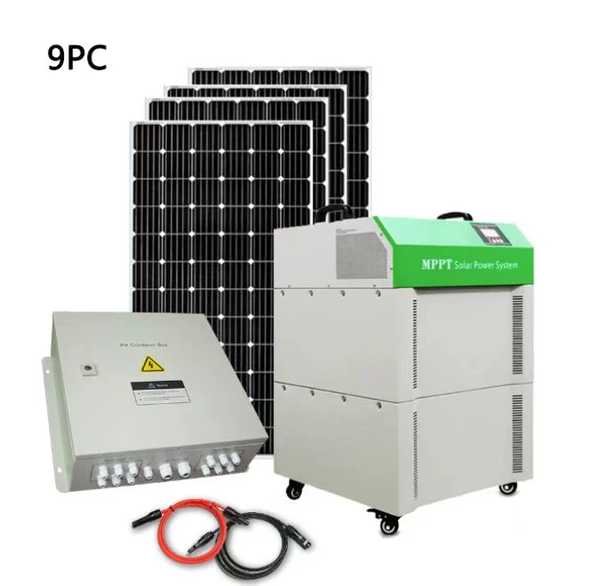 Complete 2000W 2kw Solar Panels System 24V/2kw Solar Energy System Home Lighting Solar Power System Price