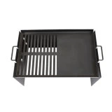 Metal Square Grill Holz Brennholz Holzkohle Grill mit Griff