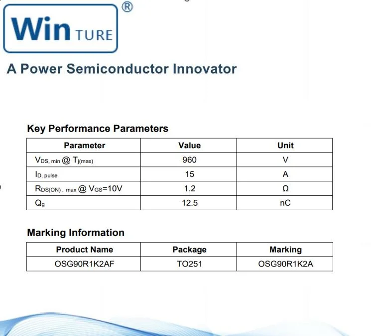 Aux-Flyback-Konverter Halbleiter-Leistungs-Mosfet