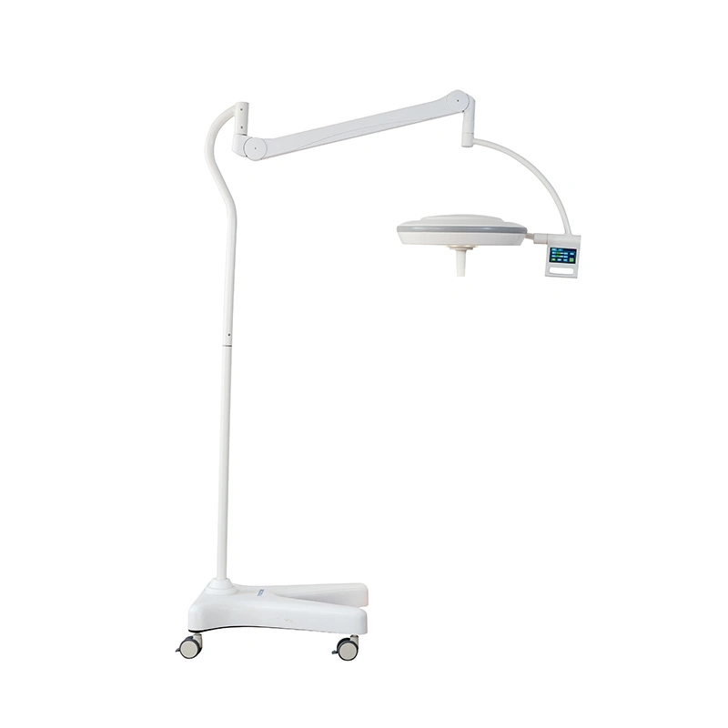 Luz de exame médico LED de instalação móvel económica MK-D500hl Para a sala de operação cirúrgica