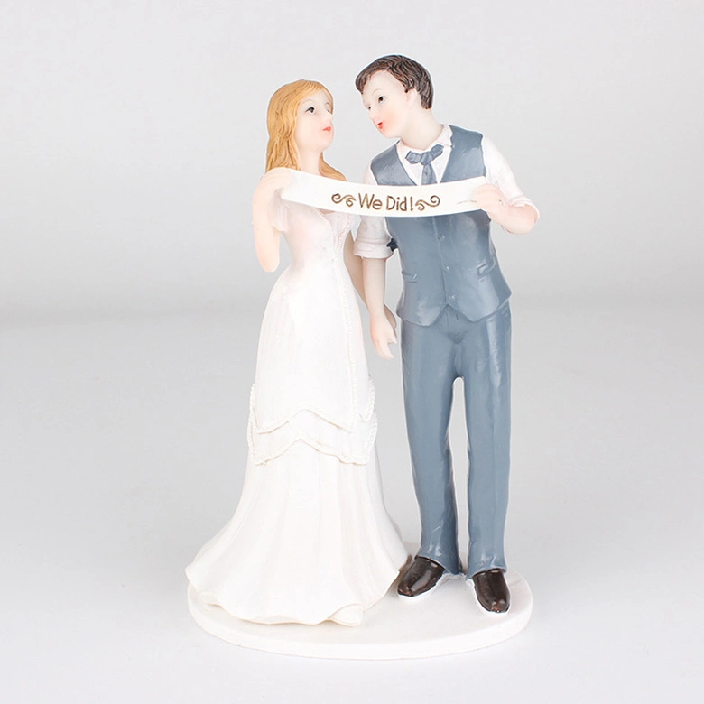 Braut Bräutigam Harz Hochzeitstorte Topper Paar Figur