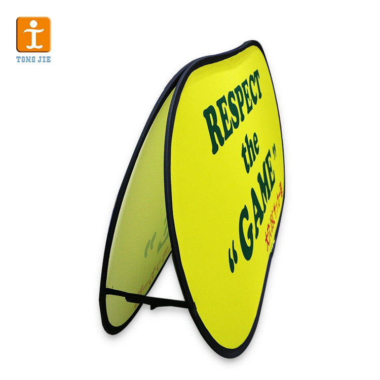 A Shape Banner Sports Meeting Pop up Banner Display