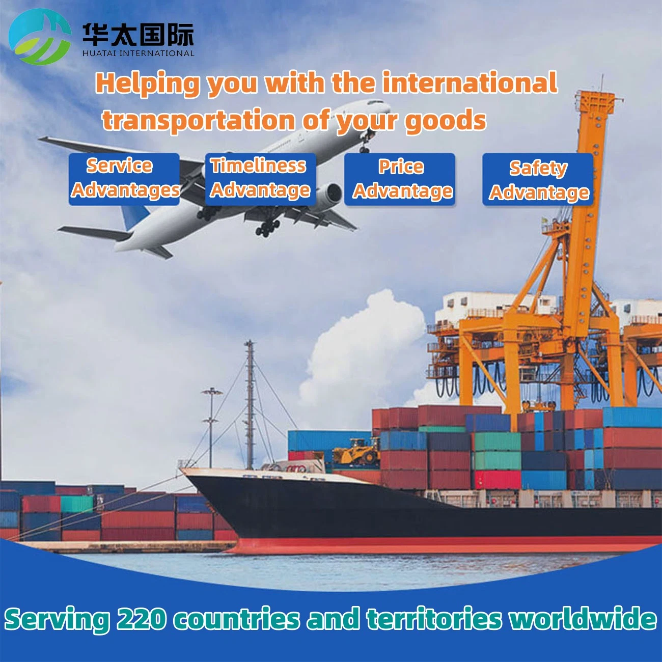 De la Chine à l'Uruguay, services de livraison internationale porte à porte de DHL/UPS/FedEx.