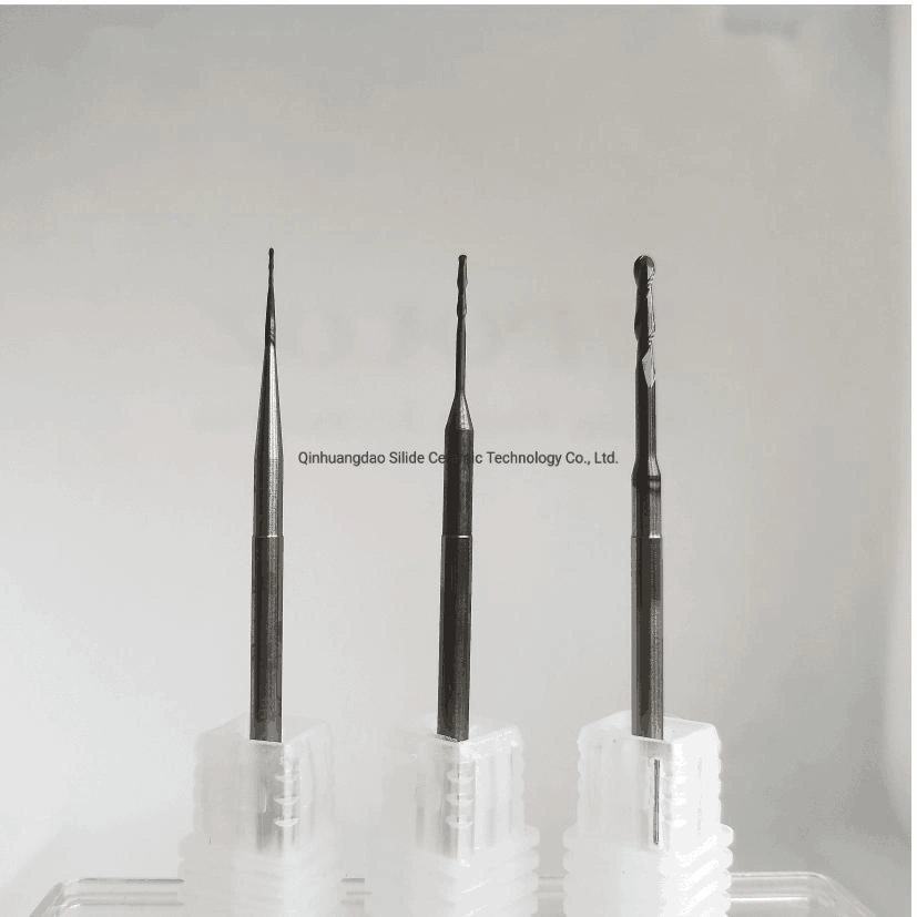 Carboneto Cadcam moenda de rebarba cortar PMMA Zircónia Aparelhos dentários Yenadent