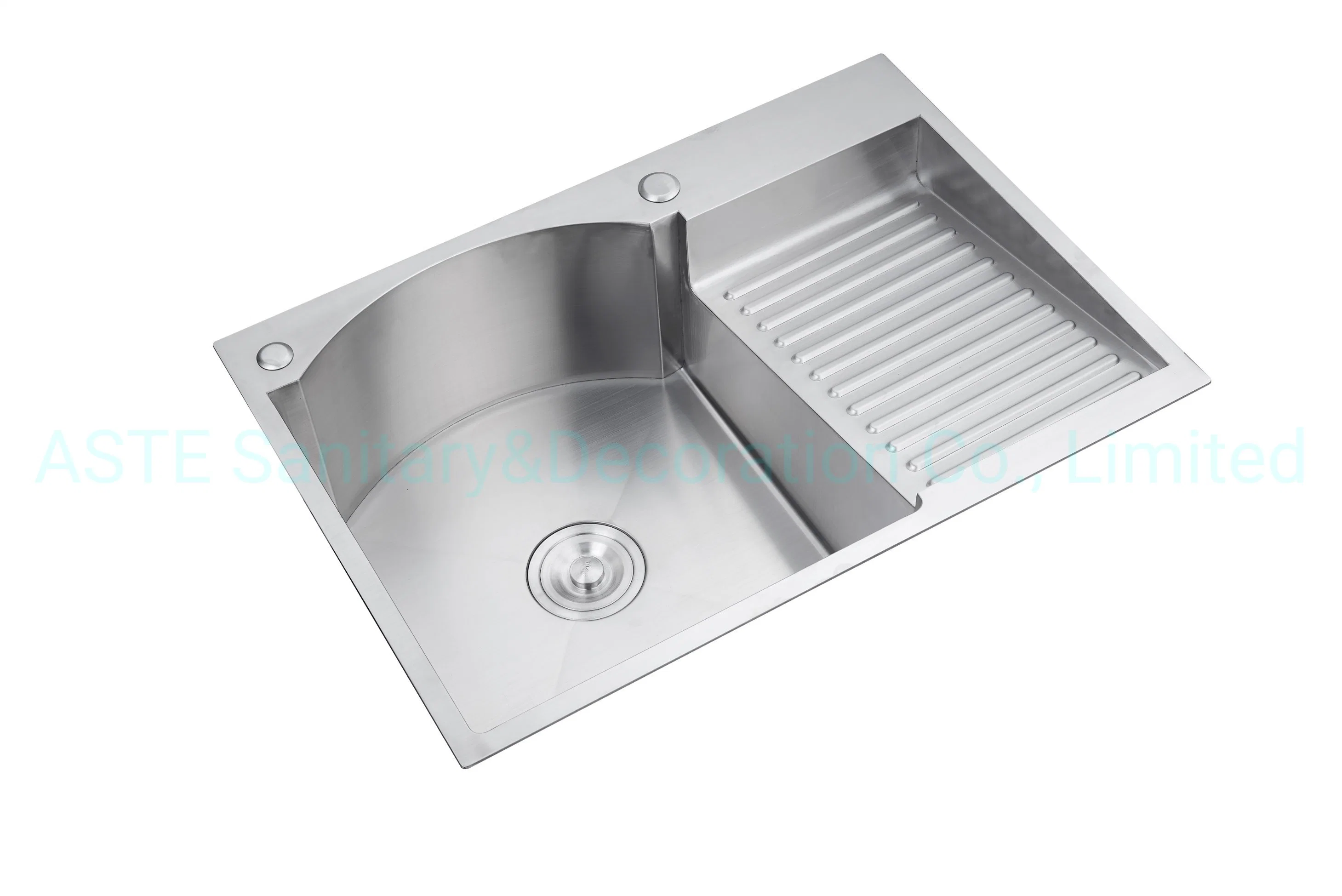 Cabinet Accessories Countertop High Grade 70&times; 50 Cm Handmade Single Bowl Stainless Steel Laundry Sink Hlys7050 Cabinet Accessories Countertop