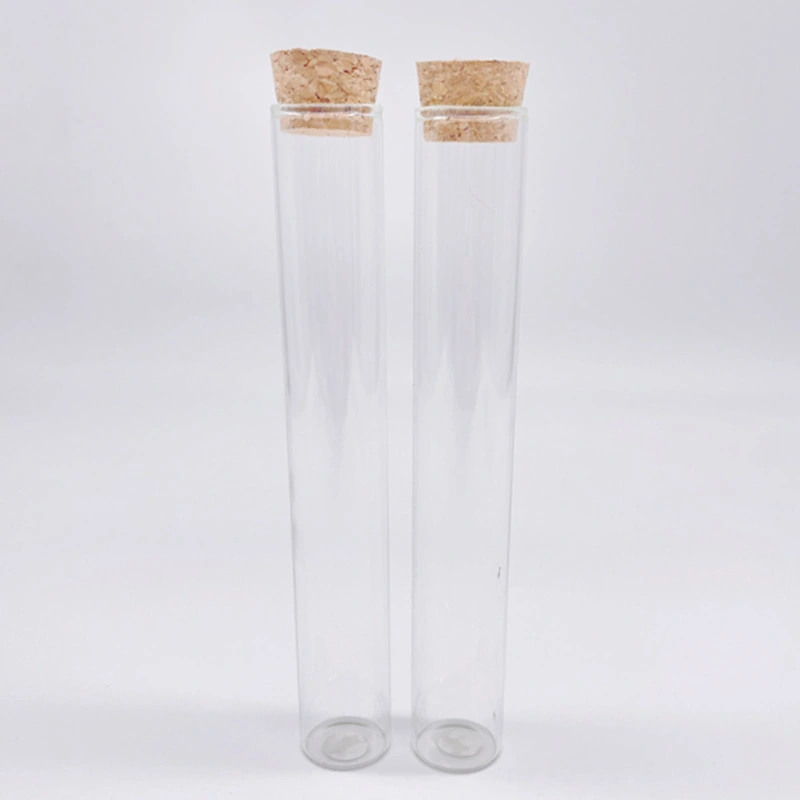 Glass Test Tubes with Lids Glass Tubes with Cork Wholesale/Supplier