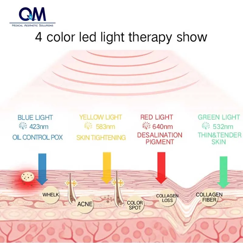 2023 Selling Professional PDT LED Light Therapy Machine Use for Skin Care