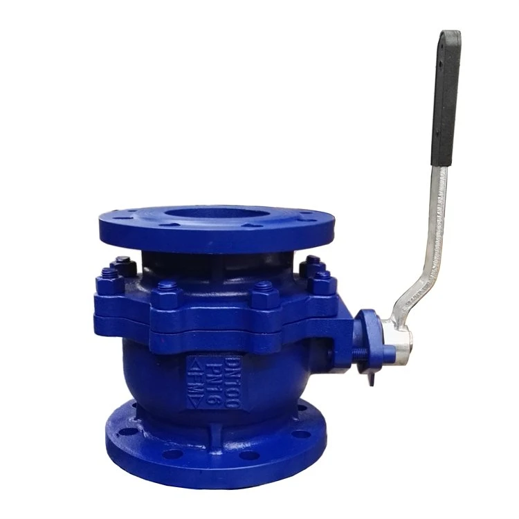 En/ DIN Cast Iron/Douctile Iron Split Flange Ball Valve