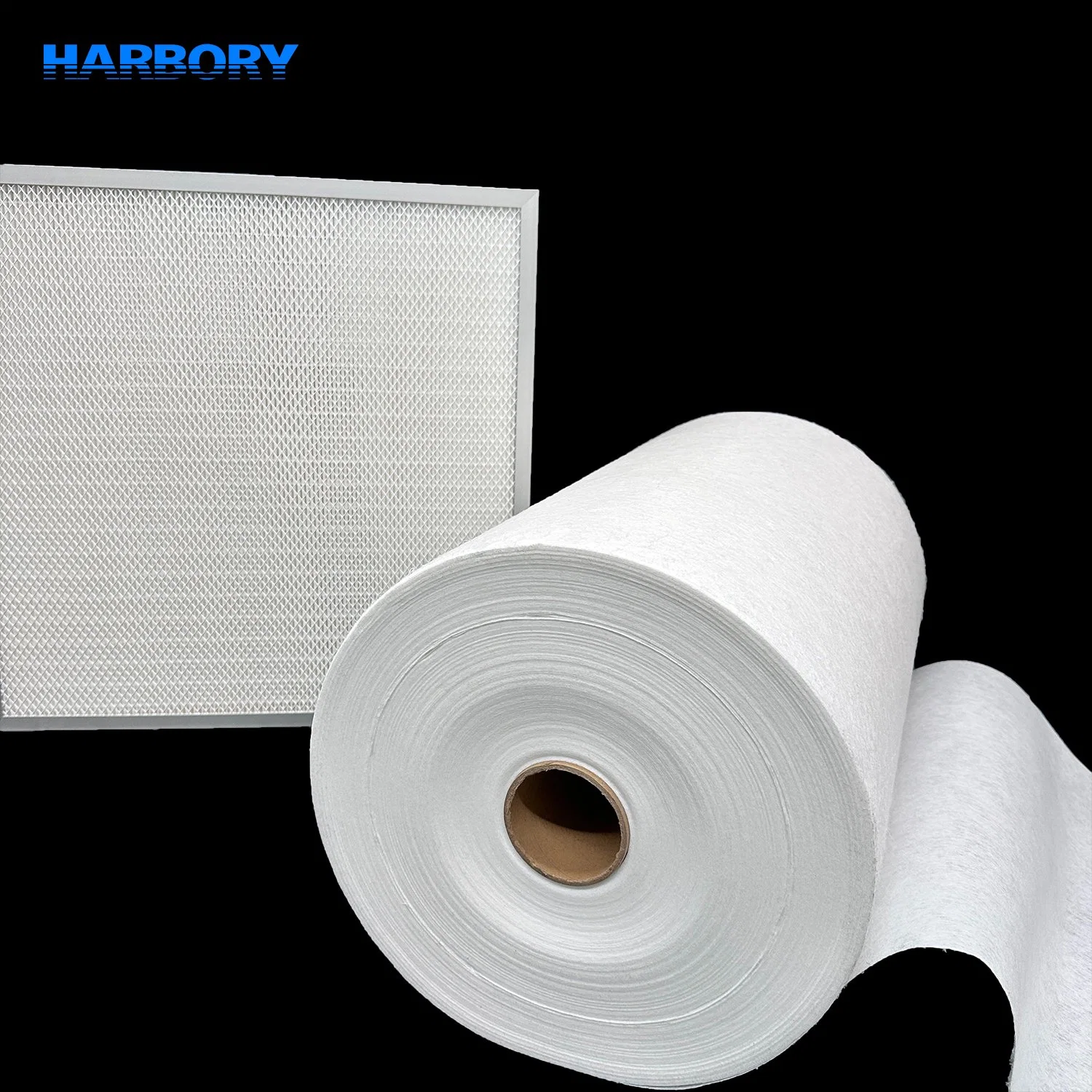 Eco Friendly M5 M6 F7 F8 F9 Medium Efficiency Non Woven Air Filter Roll