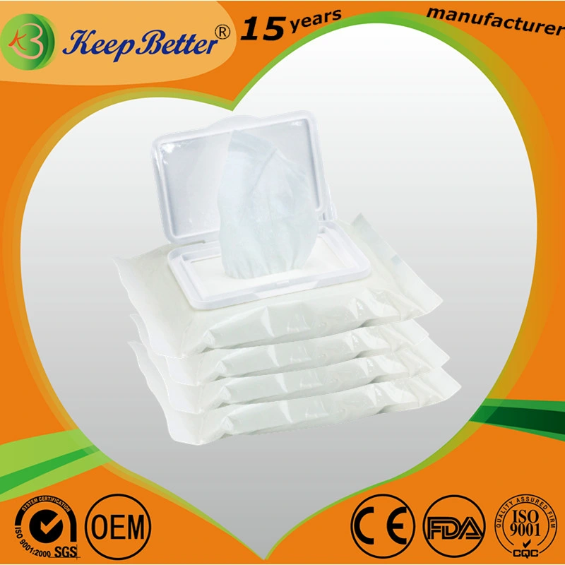 Household Gym Nonwoven Daily Use Disposable Hand Cleaning 75% Alcohol Wet Wipes