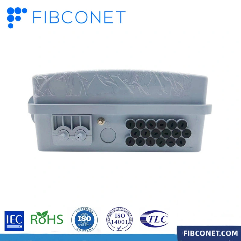 Empalme de Cable FTTH Splitter Caja de distribución de fibra óptica