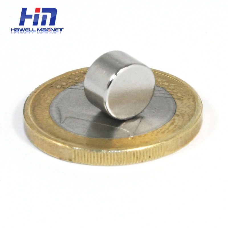 Mini Strong N52 D6X2mm Small Round Disc Neodymium Magnets for Cigar Package