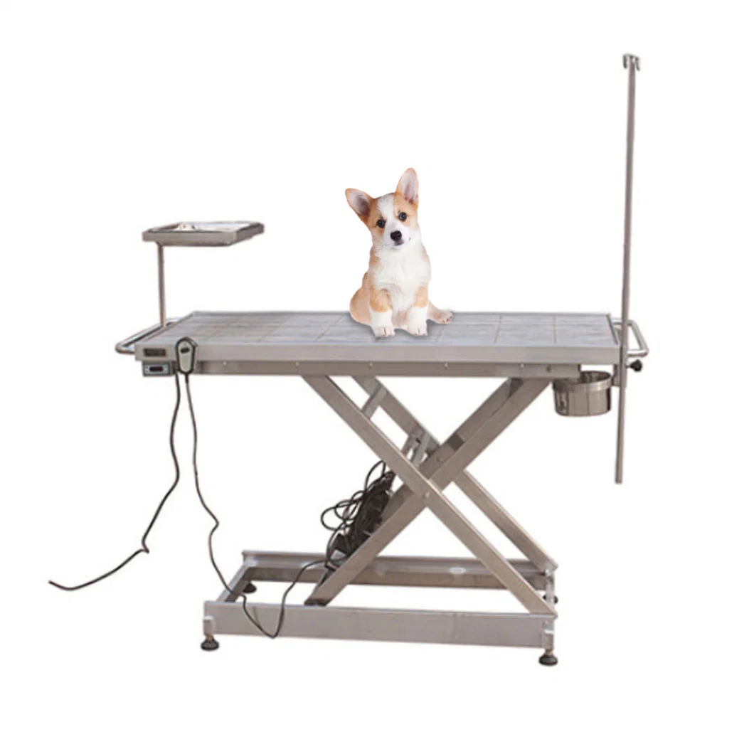 Veterinary Clinic Surgery Table Hydraulic Movable Animal Pet Operating Table