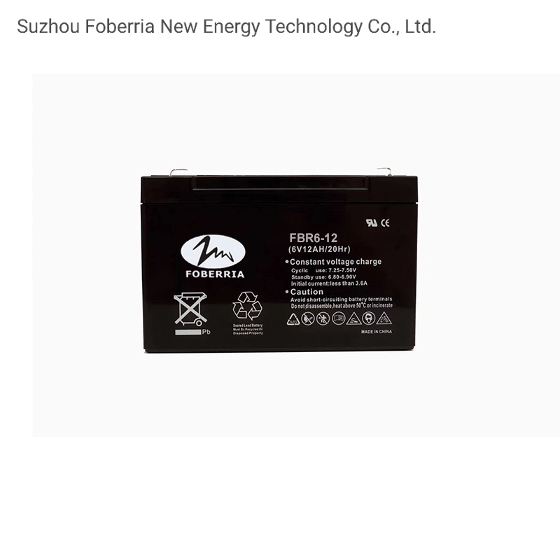 Maintenance Free Deep Cycle Gel Solar Battery Inverter 6V200ah Lead Acid Rechargeable Storage Battery