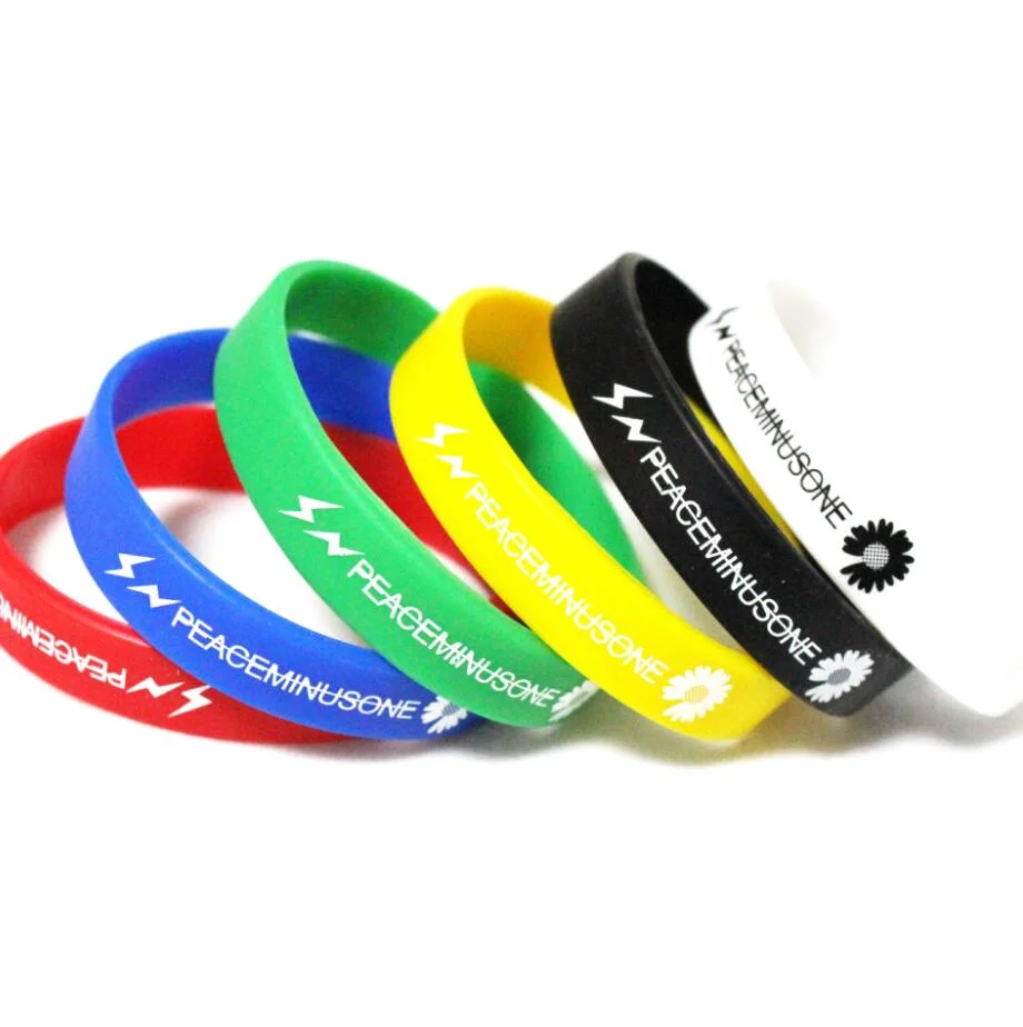 Culorful Design Silicone Glow Bracelets