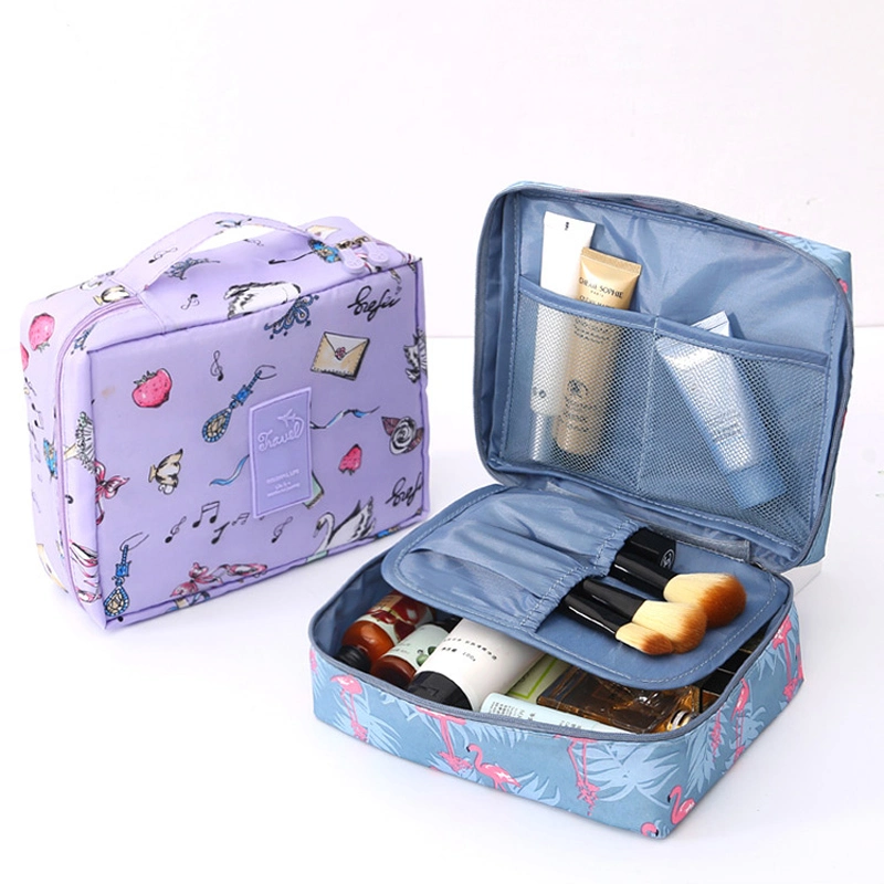 Brand Travel Bolsas de maquillaje para mujeres hombres Cosméticos femeninos casos Cosméticos Bolsa