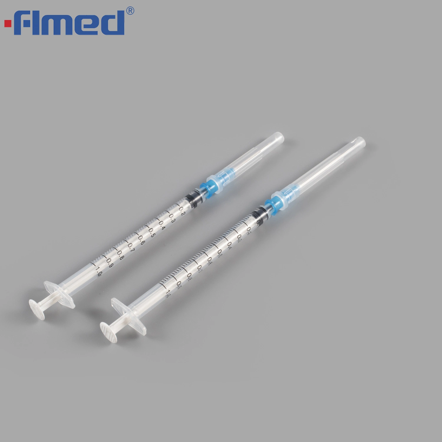 Medical Supply Disposable Sterile Insulin Syringe with Fixed Needle