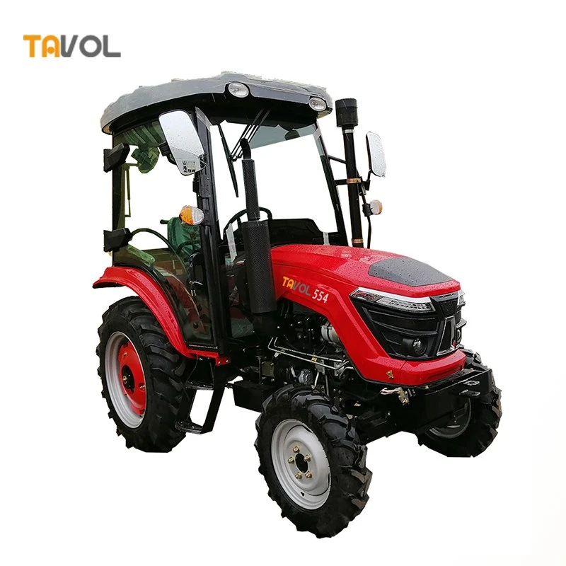 Chinese Tractor 8+8 Shuffle Shift 55HP Tractor Red Blue Color Tractor for Your Design