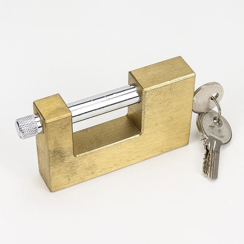 High Security China Brass Lock Heavy Duty Rectangle Square Padlock