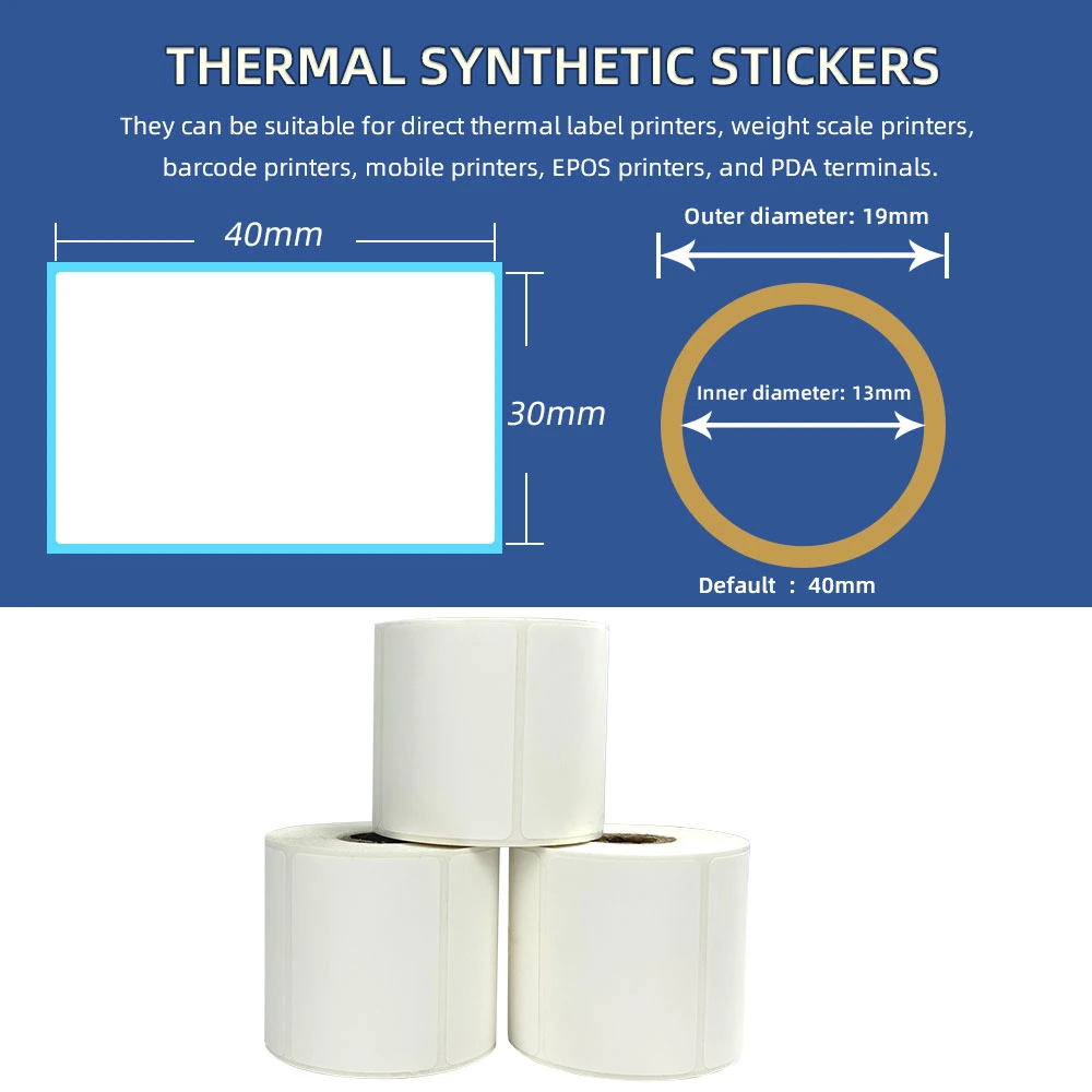 Wholesale/Supplier Heat Transfer Sticker Paper Adhesive Die Cutting Paper Direct Label Thermal Label Sticker